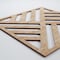 Ekena Millwork Large Allen Decorative Fretwork Wood Wall Panels, Red Oak, 23 3/8"W x 23 3/8"H x 3/8"T WALW24X24X0375ALLRO - alternate 4